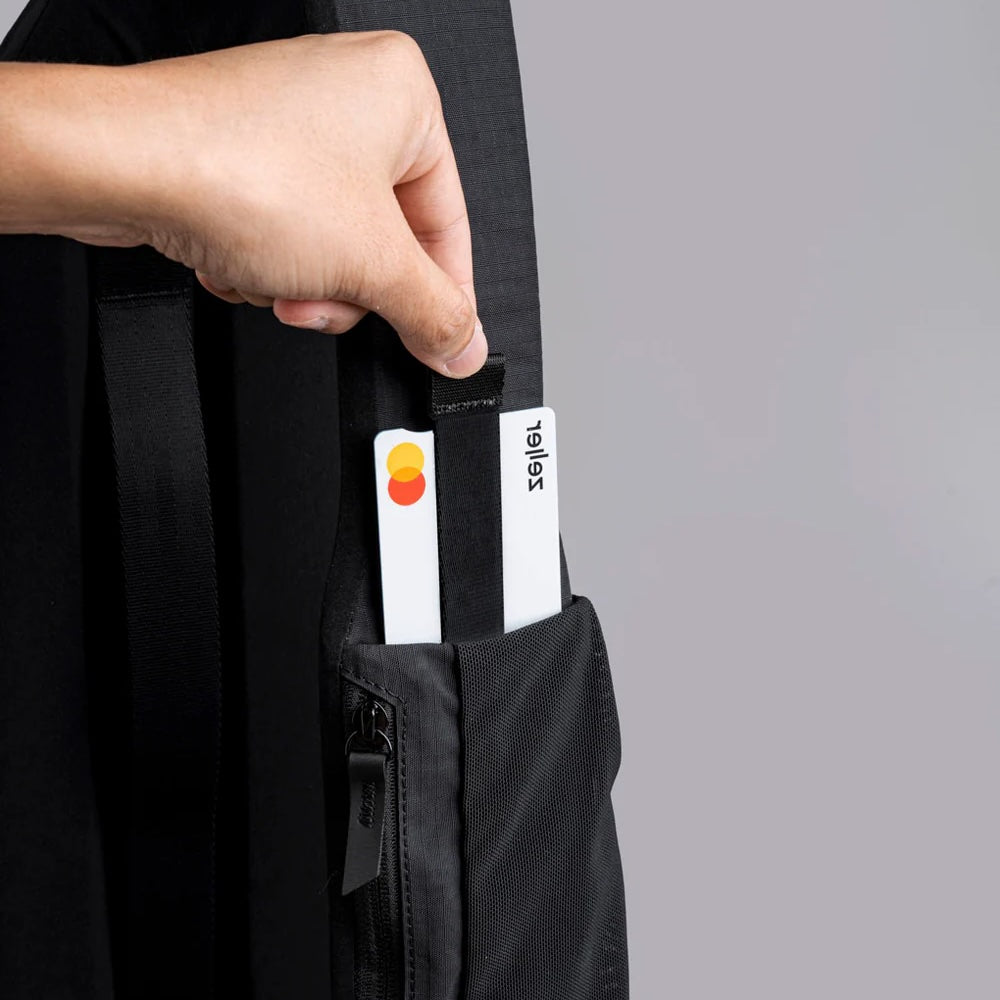 Alpaka Metro Crossbody - Left Shoulder - Black Axoflux