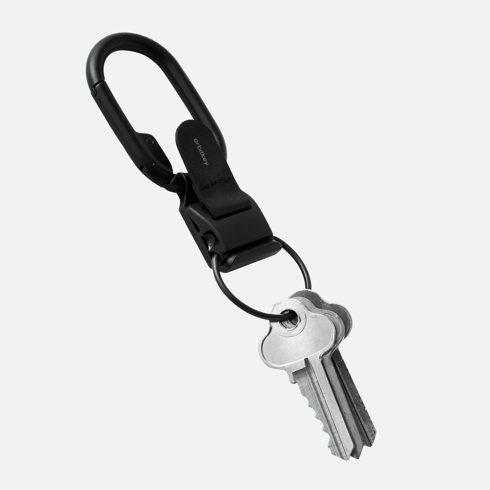 Orbitkey Clip v2 - All Black - Hero Image
