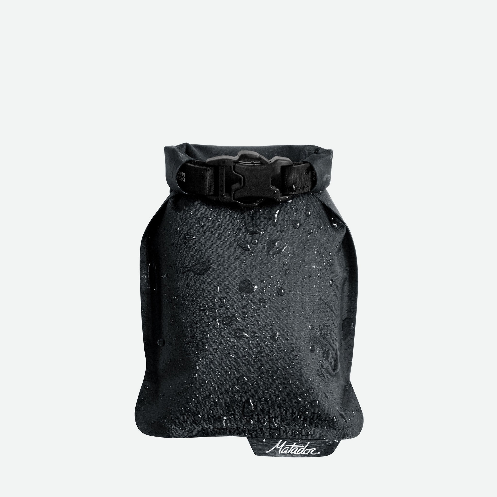 Matador FlatPak Soap Bar Case Charcoal - rejsebeholder til sæbebarer