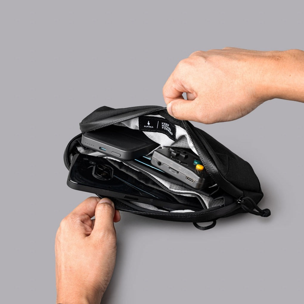 Alpaka Flight Pouch Pro - Axoflux 400D Black