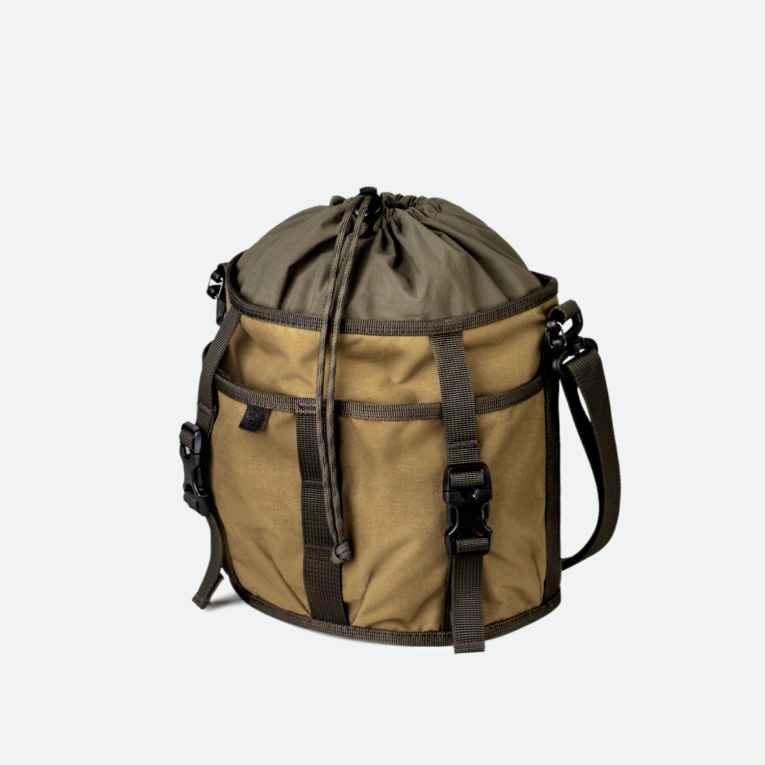 Wotancraft Canteener EDC Utility Sling Bag 3.5L - Khaki Brown Canvas
