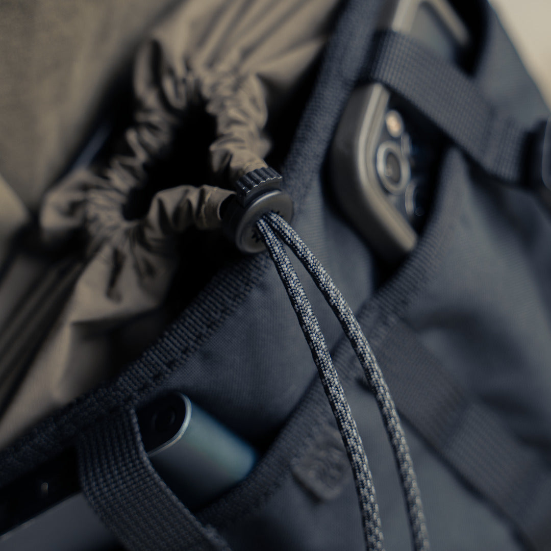 Wotancraft Canteener EDC Utility Sling Bag 2L - Black Canvas