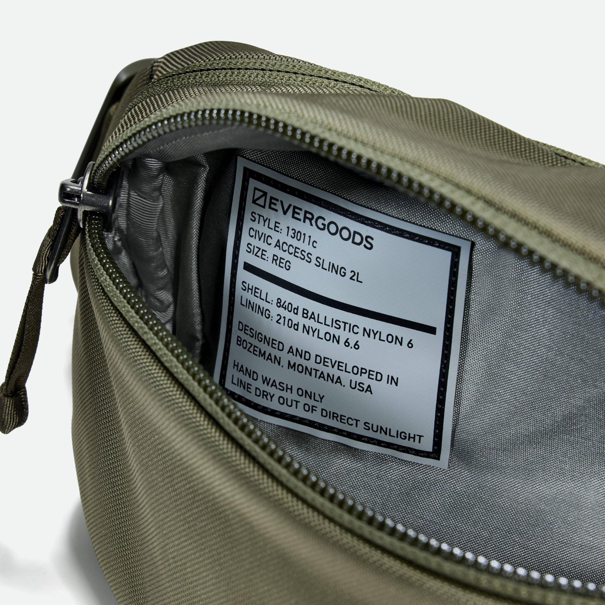 バッグ EVERGOODS Civic Access Sling 2L Revised CIVIC Access Sling 2L - EVERGOODS