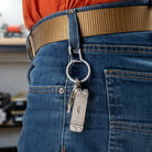 Nite Ize DualPass® Dual Chamber Key Ring - Lifestyle Image