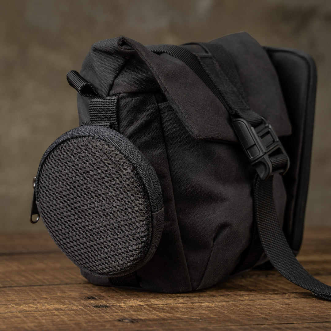 "Pilot" Travel Camera Bag 2L Upgraded - Black Canvas