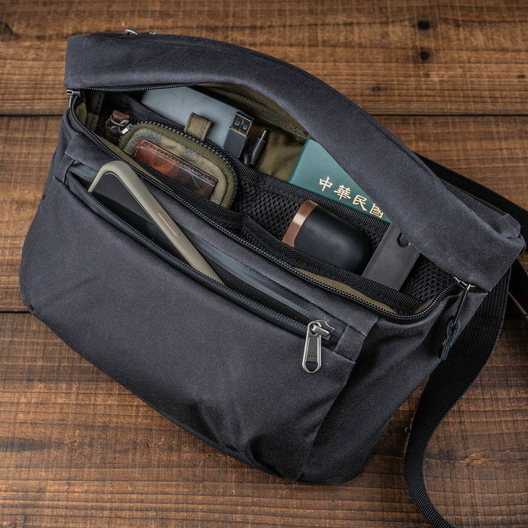 Wotancraft Sling Pouch 3.5L Upgrade - Black Canvas