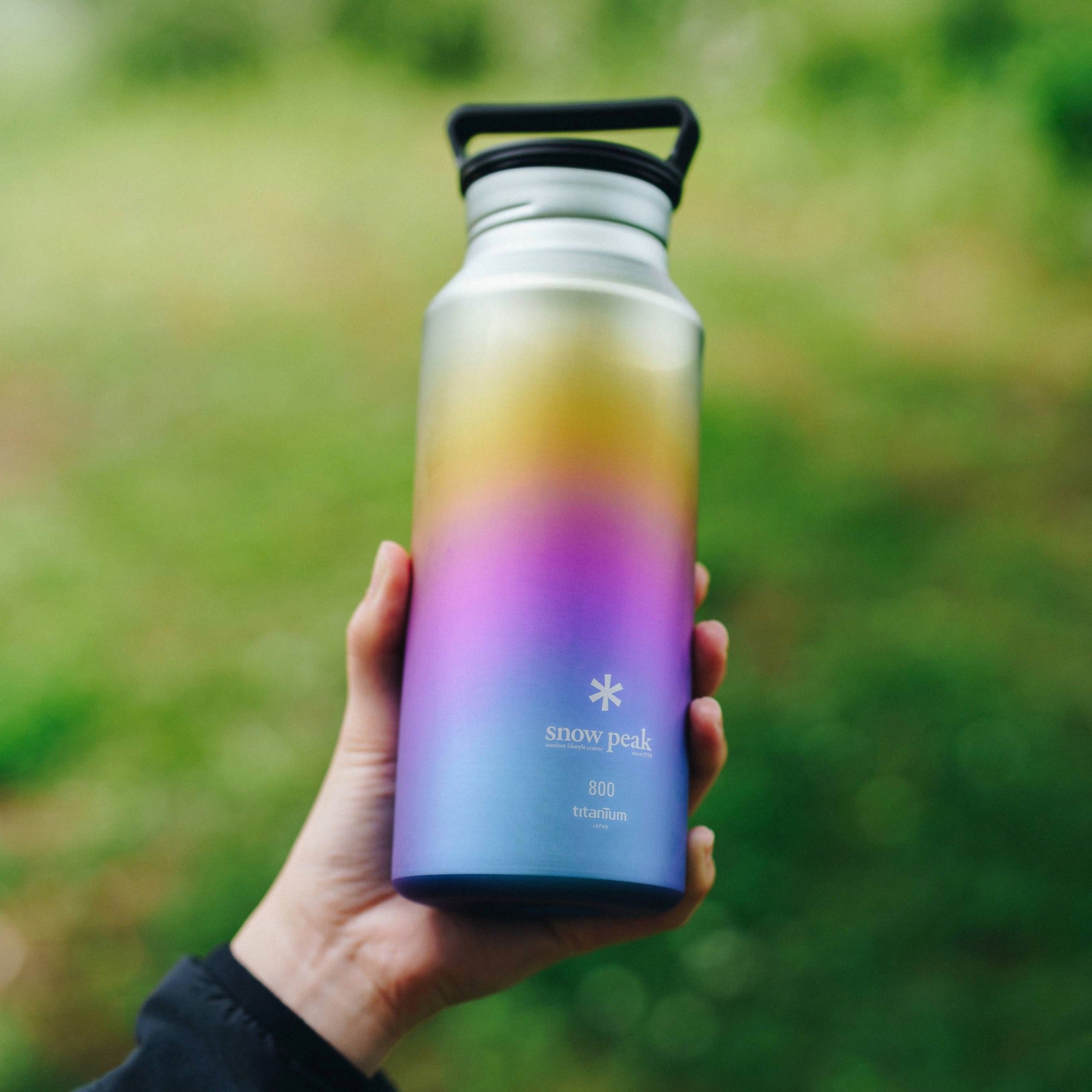 Snow Peak Titanium Aurora Bottle – Packsmart