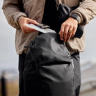 Bellroy Venture Travel Pack 26L - Jet Black (Leather Free) - Lifestyle Image