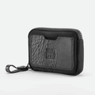Wotancraft Nylon + Leather Essential Wallet - Black Canvas / Black Accent