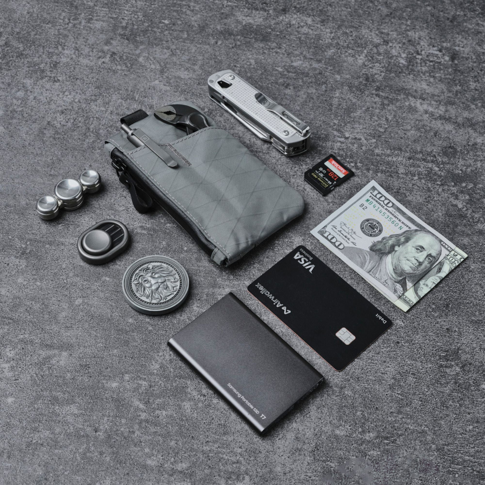 Alpaka Zip Pouch Pro X-Pac VX21 Slate Grey